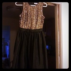 Calvin Klein Sequin and Black dress